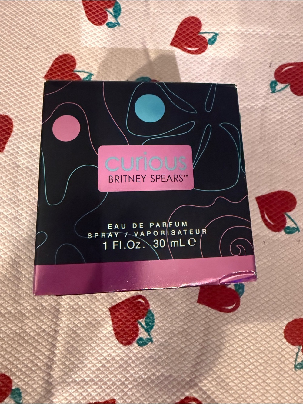 Curious by Britney Spears EDP 1 oz - Black & Pink Box